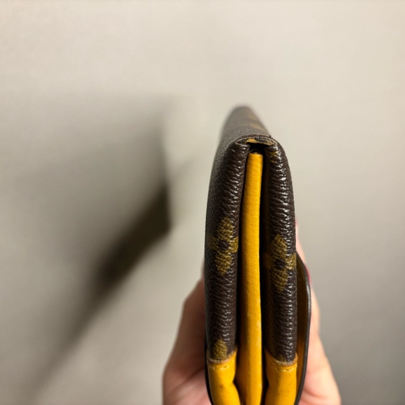 Louis Vuitton Brown and Gold Monogram Wallet - Picture 8 of 16